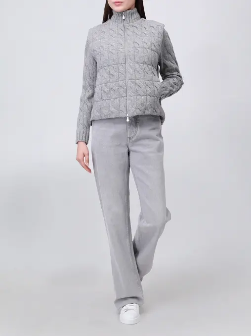 Жилет из шерсти и кашемира GRAN SASSO