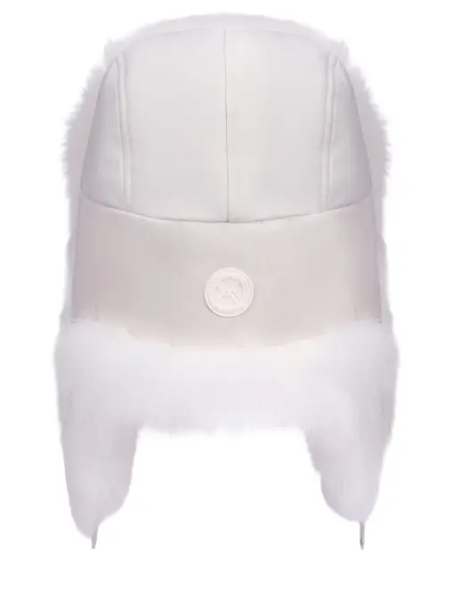 Шапка из меха лисы YVES SALOMON