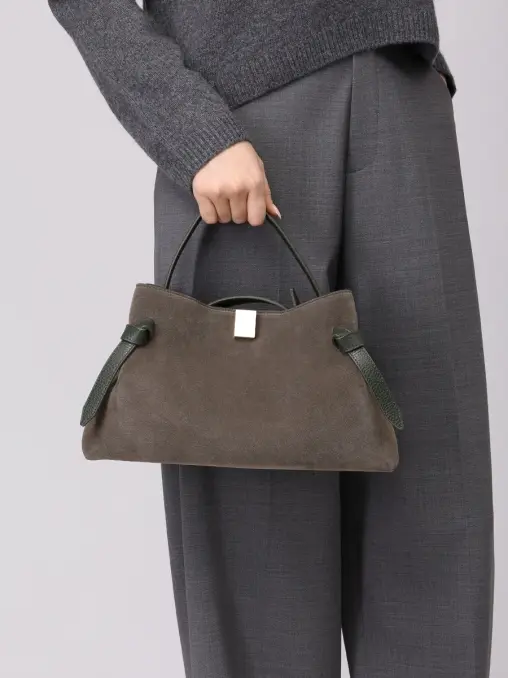 Сумка замшевая Gyoza YUZEFI