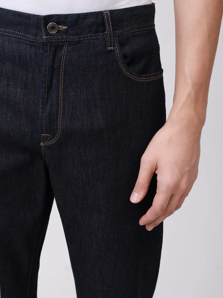 Джинсы Regular Fit хлопковые