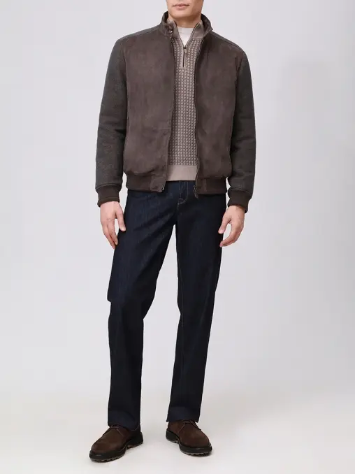 Джинсы Regular Fit хлопковые CANALI