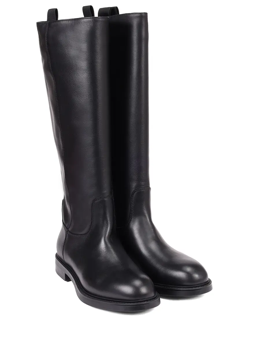 Сапоги кожаные