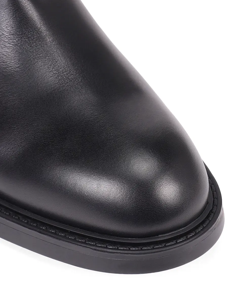 Сапоги кожаные