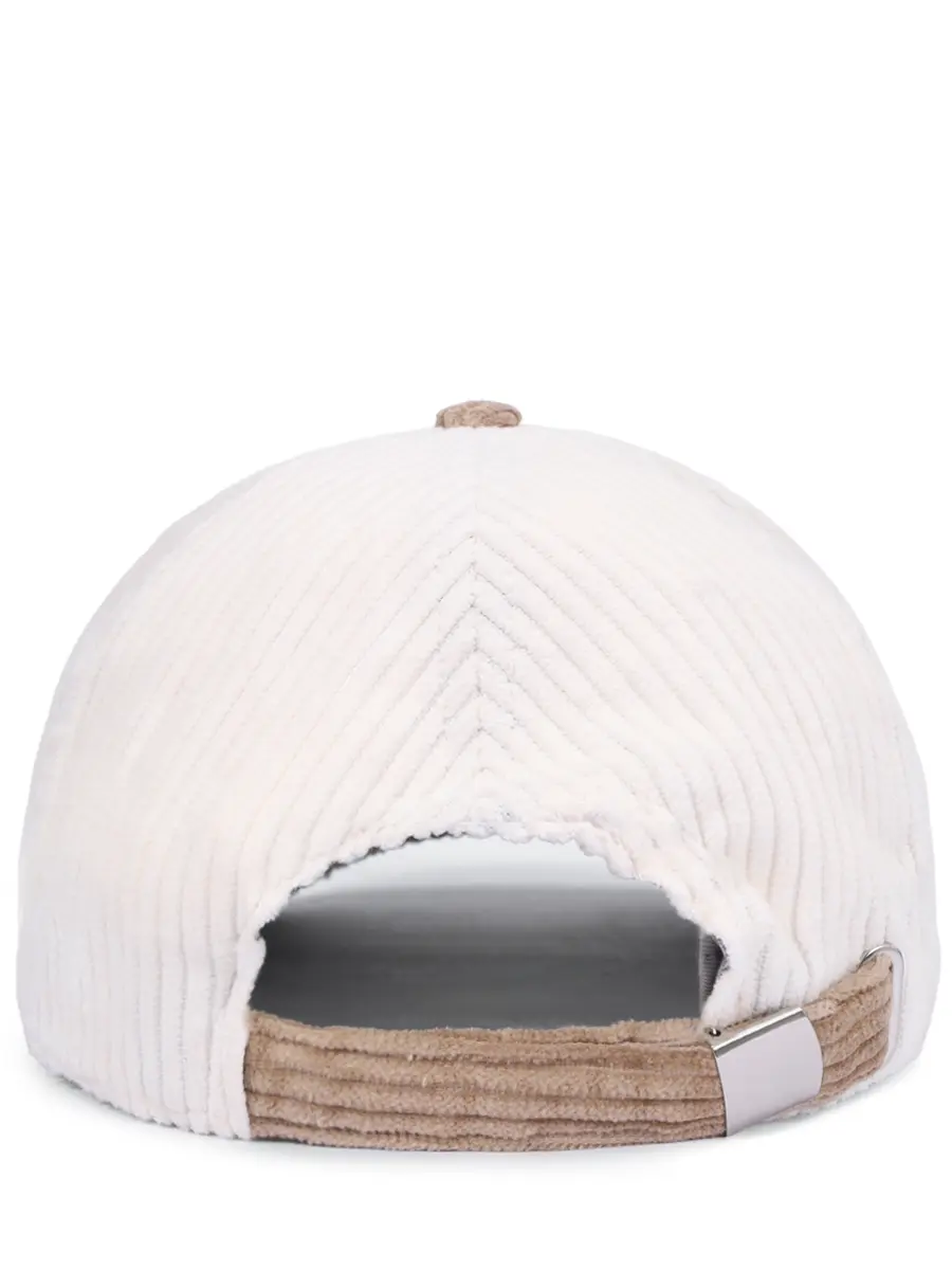 Бейсболка вельветовая