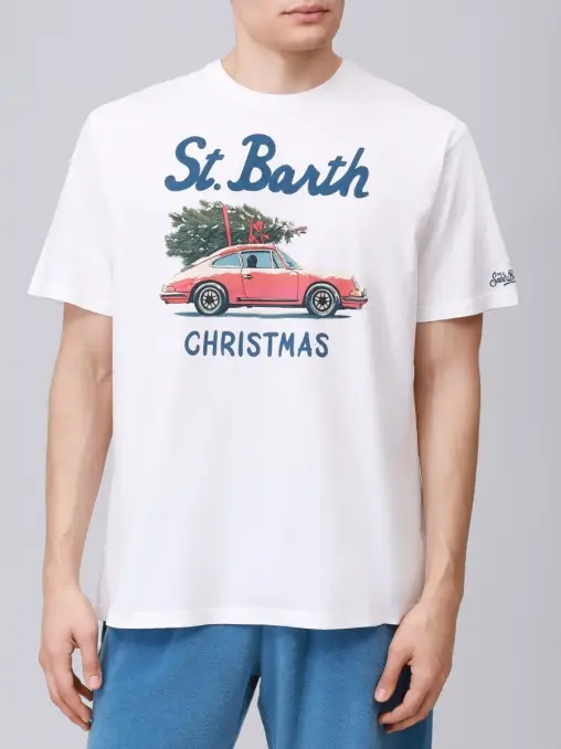 Футболка хлопковая MC2 SAINT BARTH