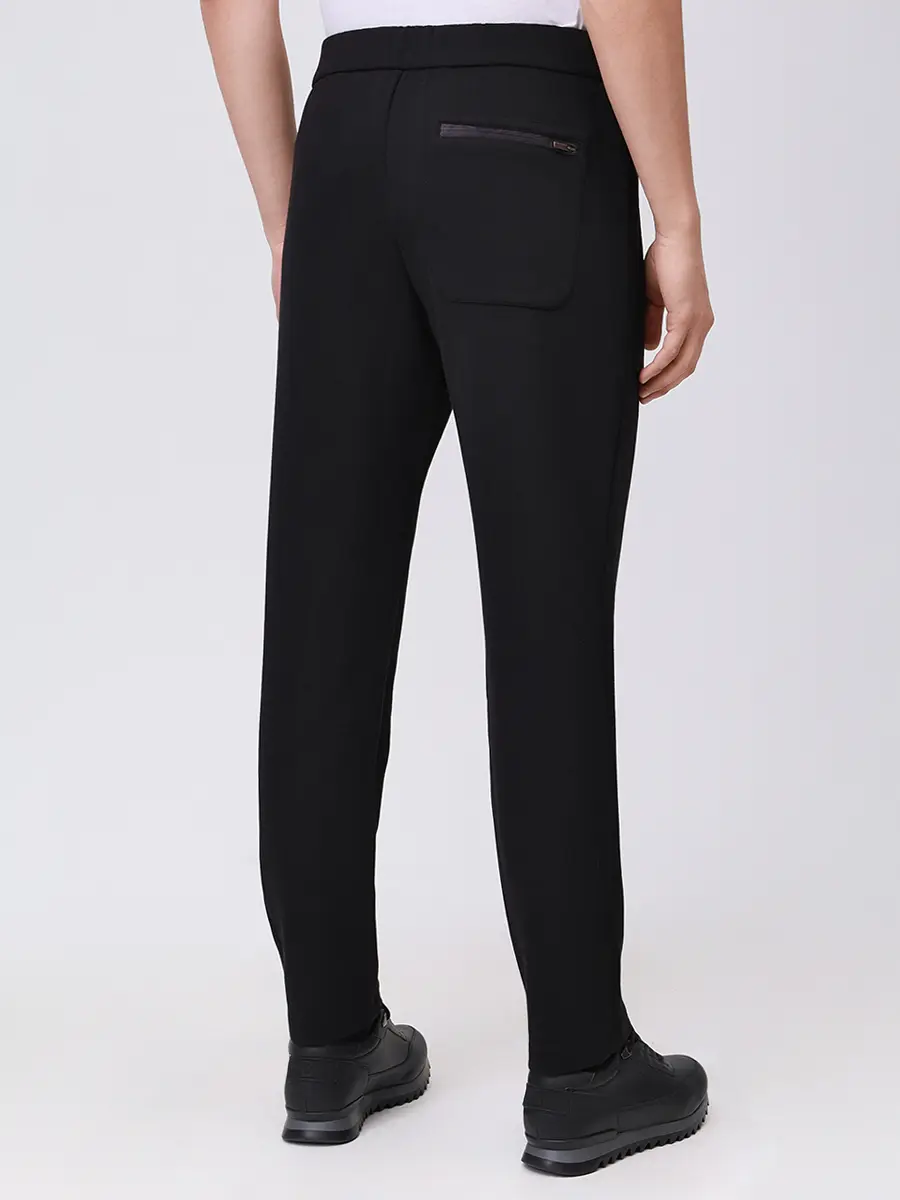 Брюки однотонные