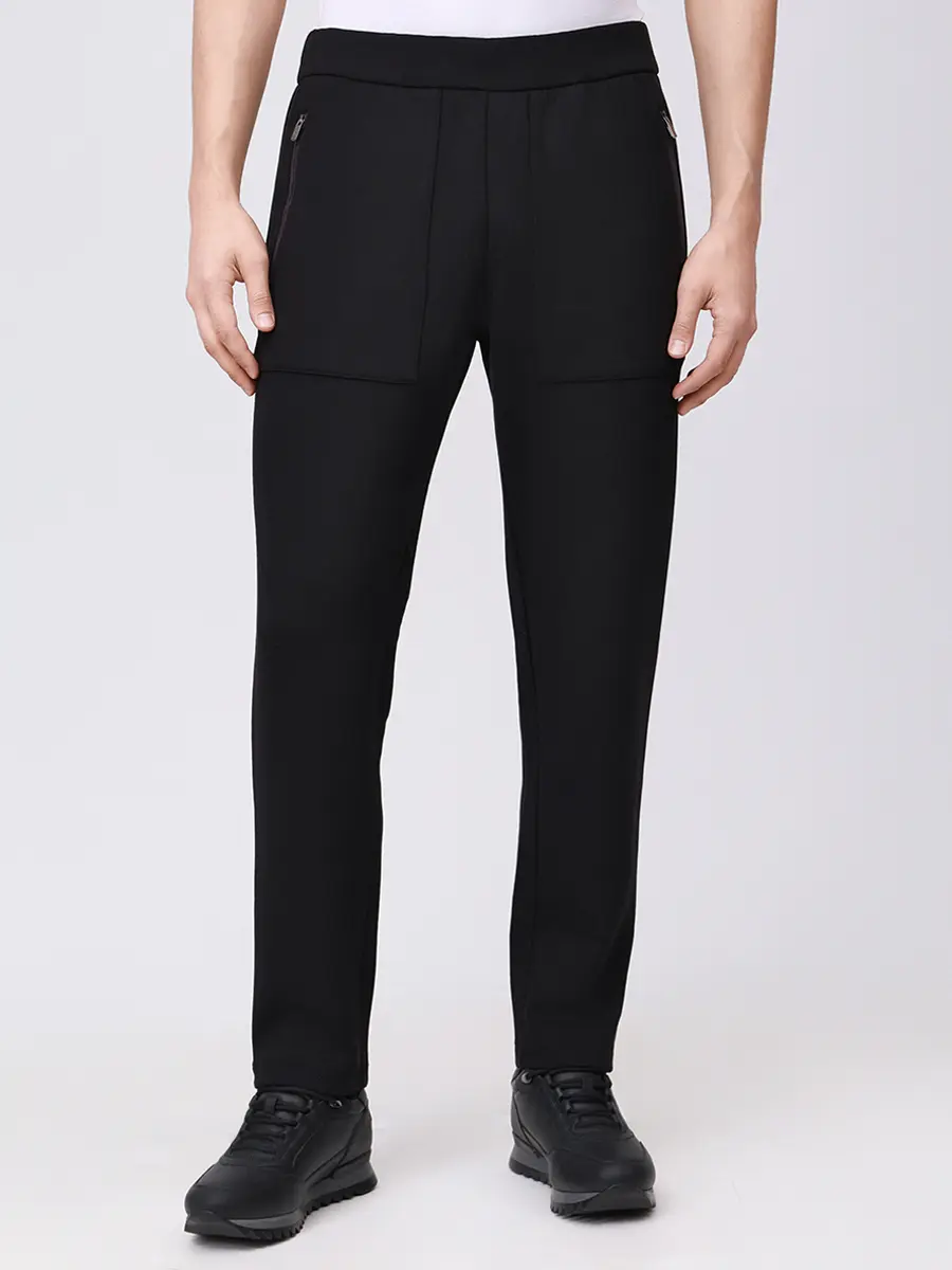 Брюки однотонные