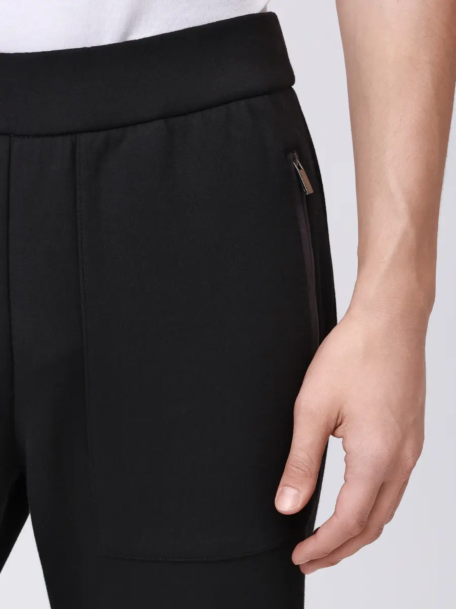 Брюки однотонные