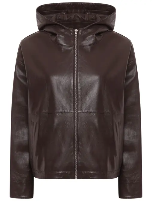 Куртка кожаная YVES SALOMON