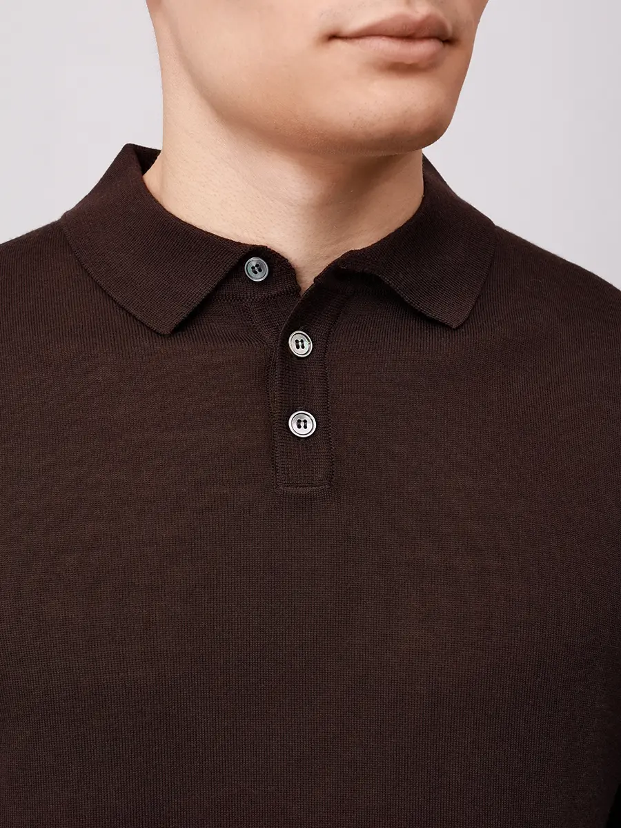 Поло шерстяное