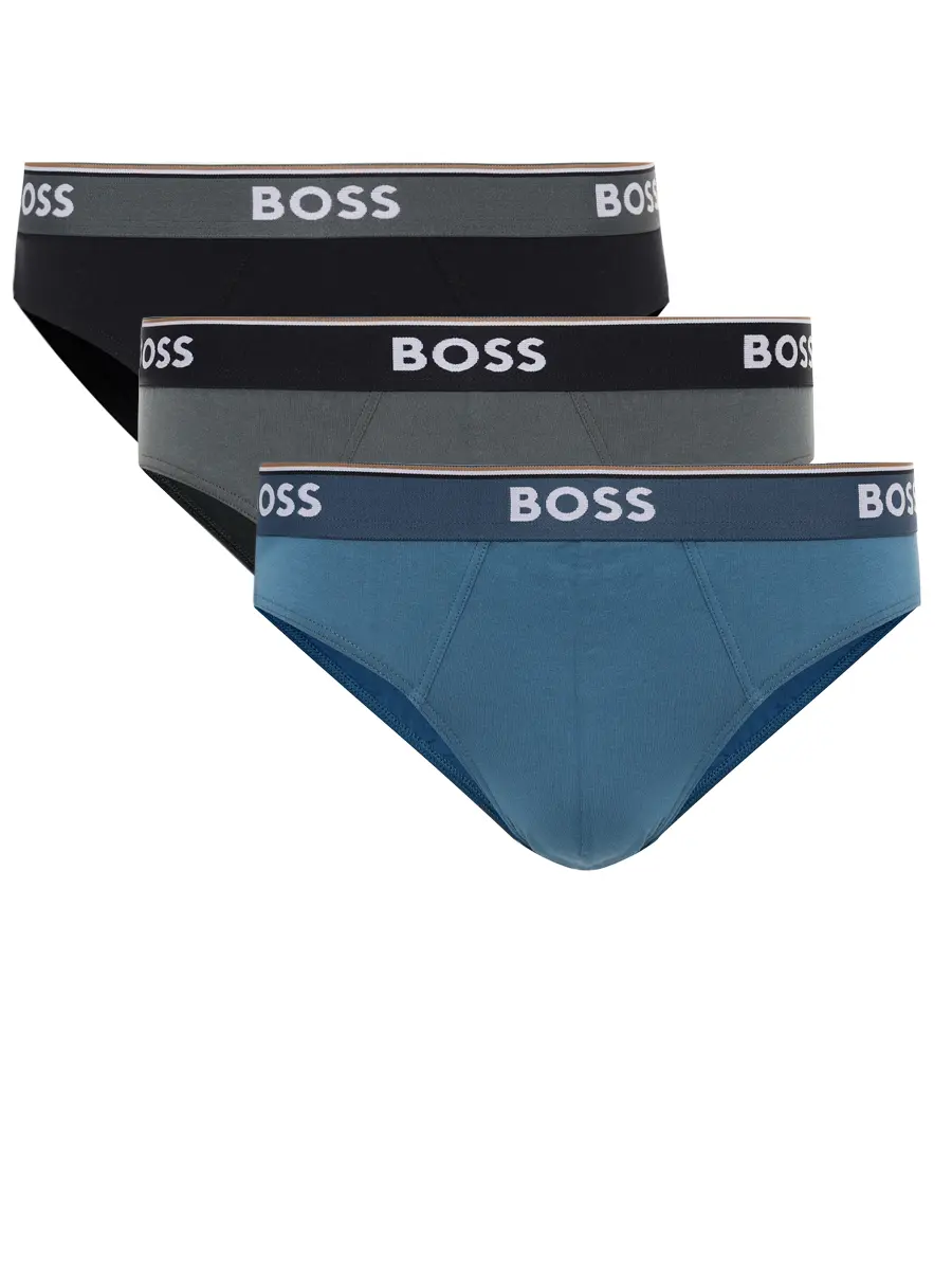 Набор из трех хлопковых трусов-брифов