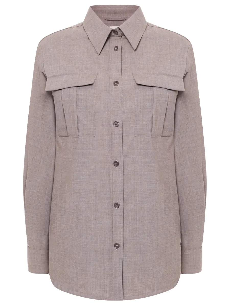 Рубашка шерстяная