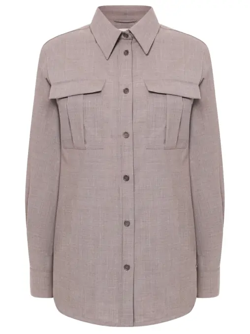 Рубашка шерстяная PAUL & SHARK