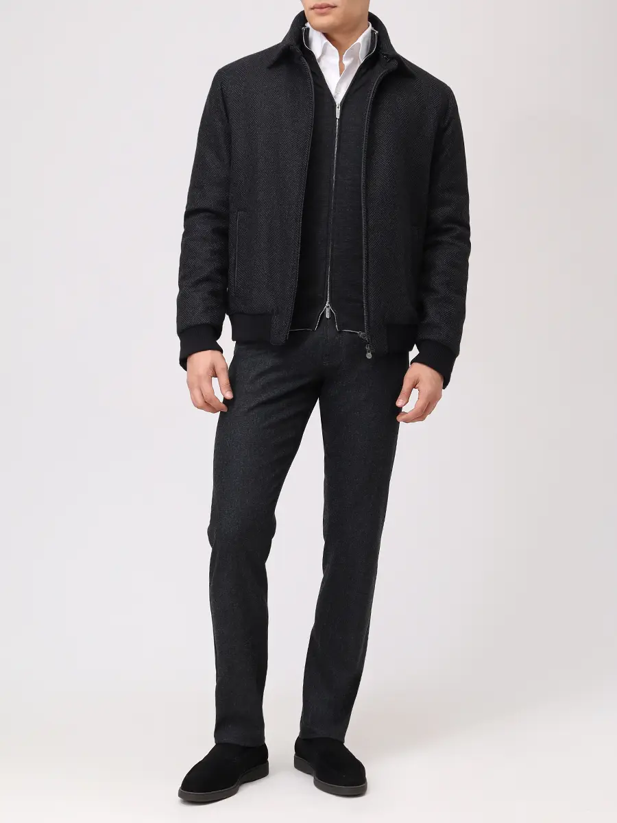 Чиносы Slim Fit шерстяные