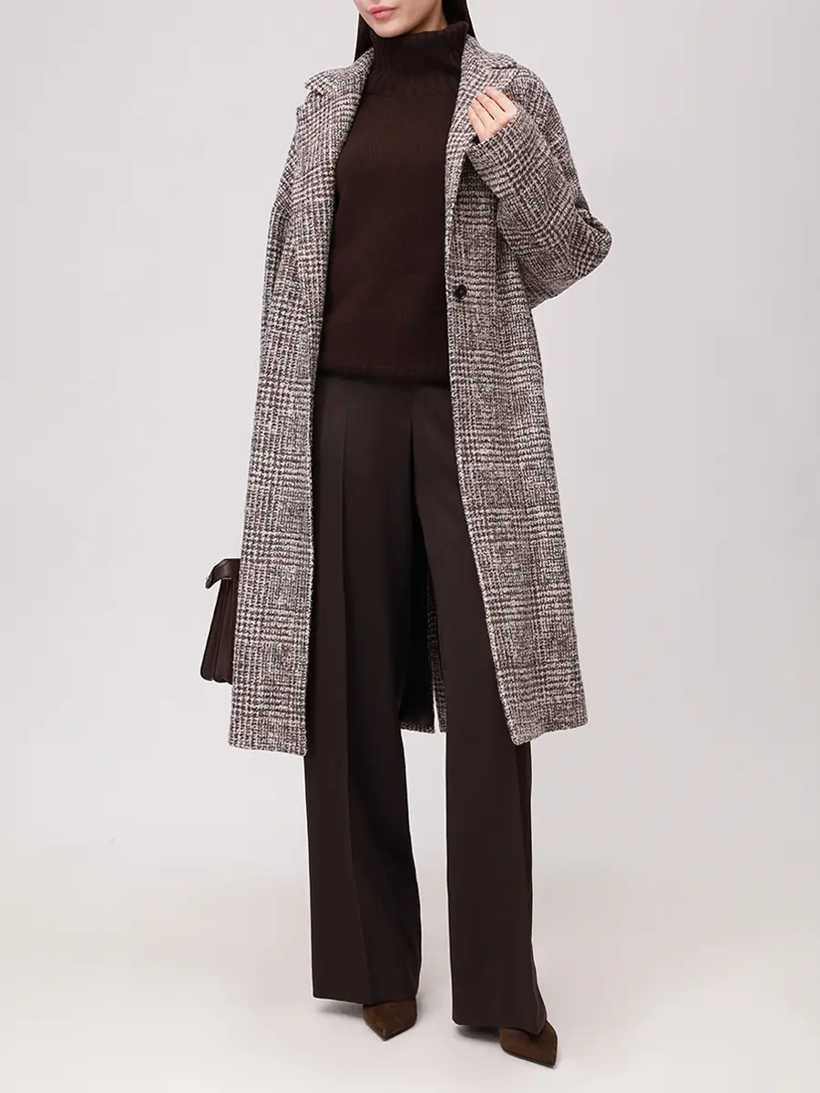 Пальто шерстяное