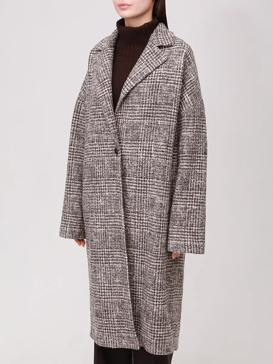 Пальто шерстяное