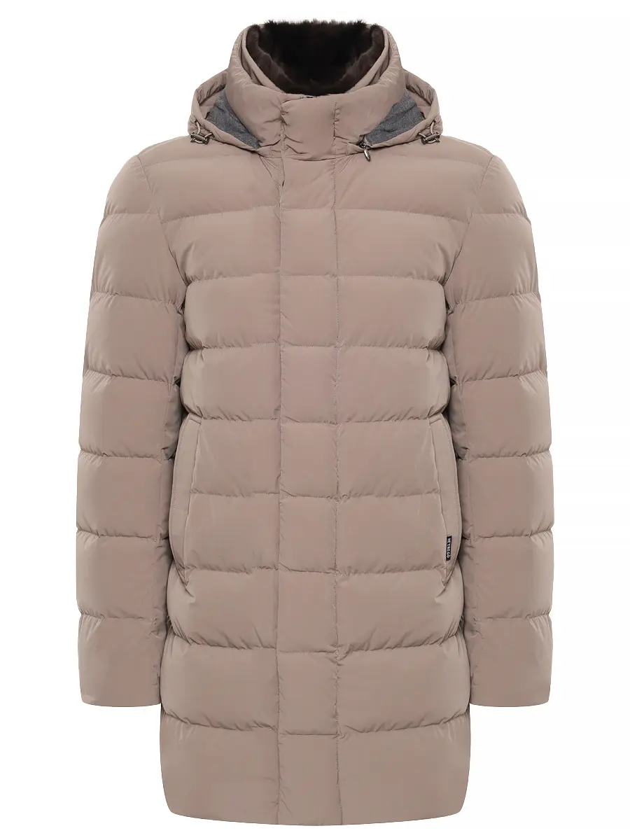 Пуховик стеганый