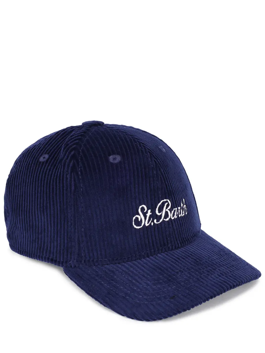 Бейсболка вельветовая