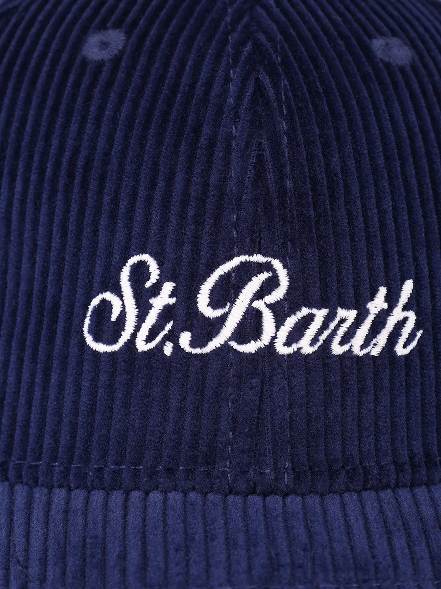 Бейсболка вельветовая