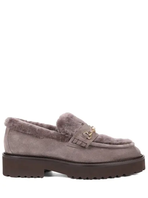 Лоферы комбинированные на меху DOUCAL`S