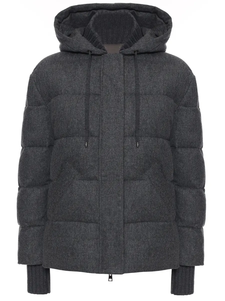 Пуховик стеганый