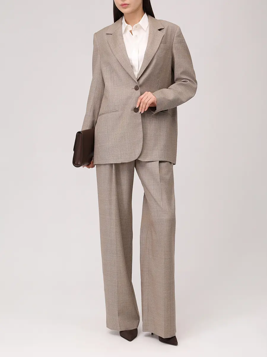 Блуза шелковая