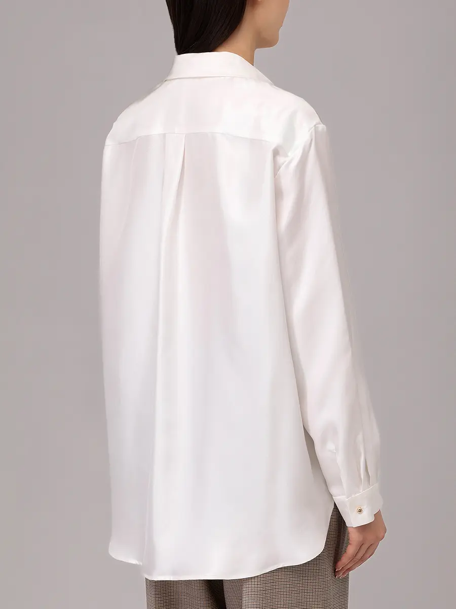 Блуза шелковая