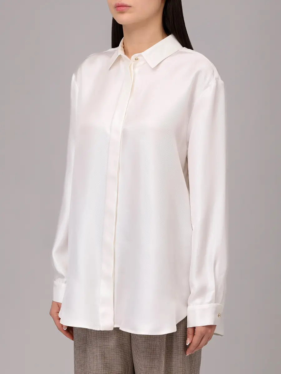 Блуза шелковая