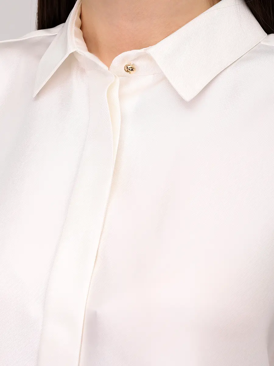 Блуза шелковая