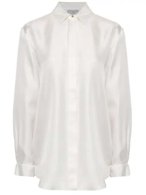 Блуза шелковая OLOLOL