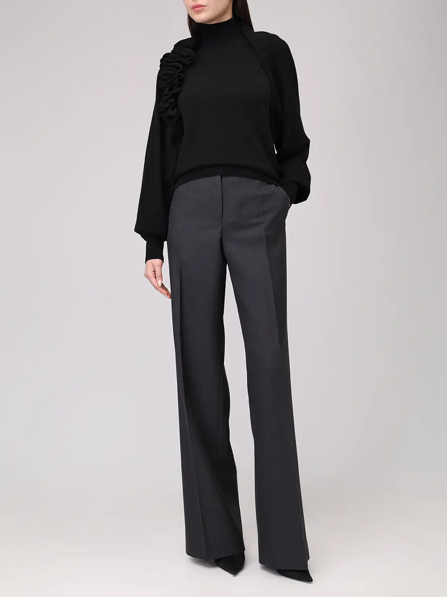 Болеро из шерсти и шелка