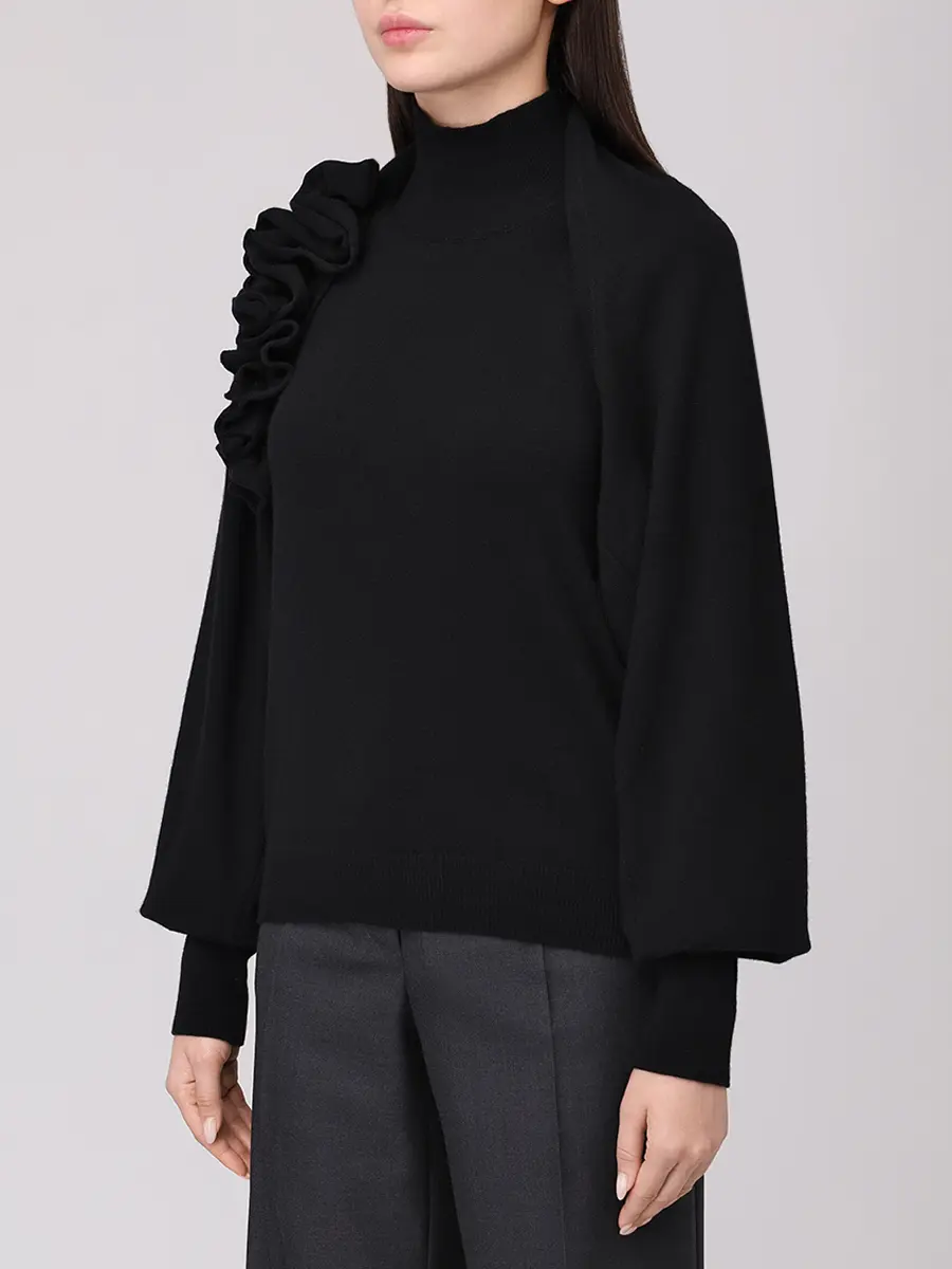 Болеро из шерсти и шелка