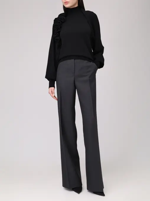 Болеро из шерсти и шелка ALBERTA FERRETTI