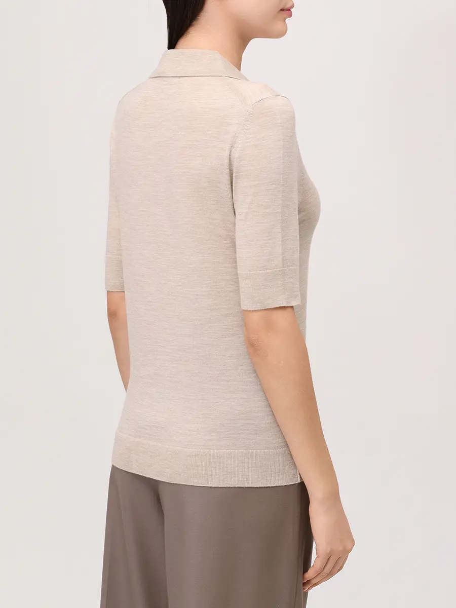 Поло шерстяное