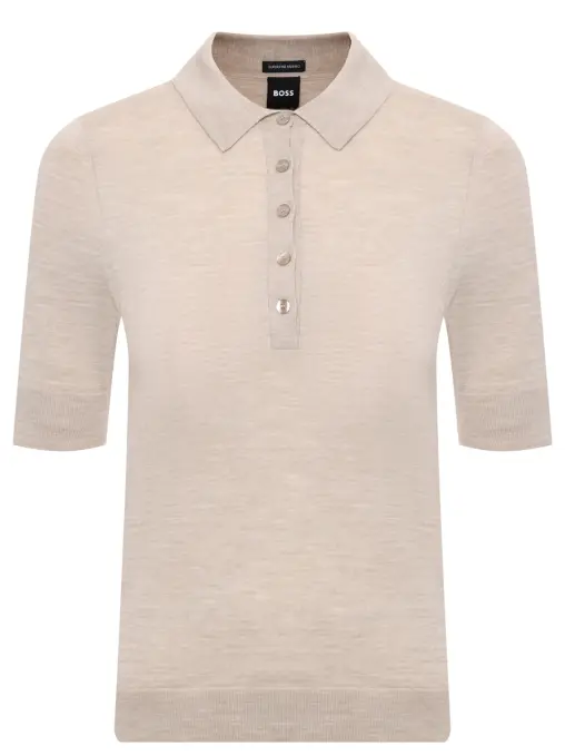 Поло шерстяное BOSS