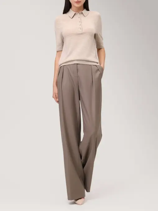 Поло шерстяное BOSS