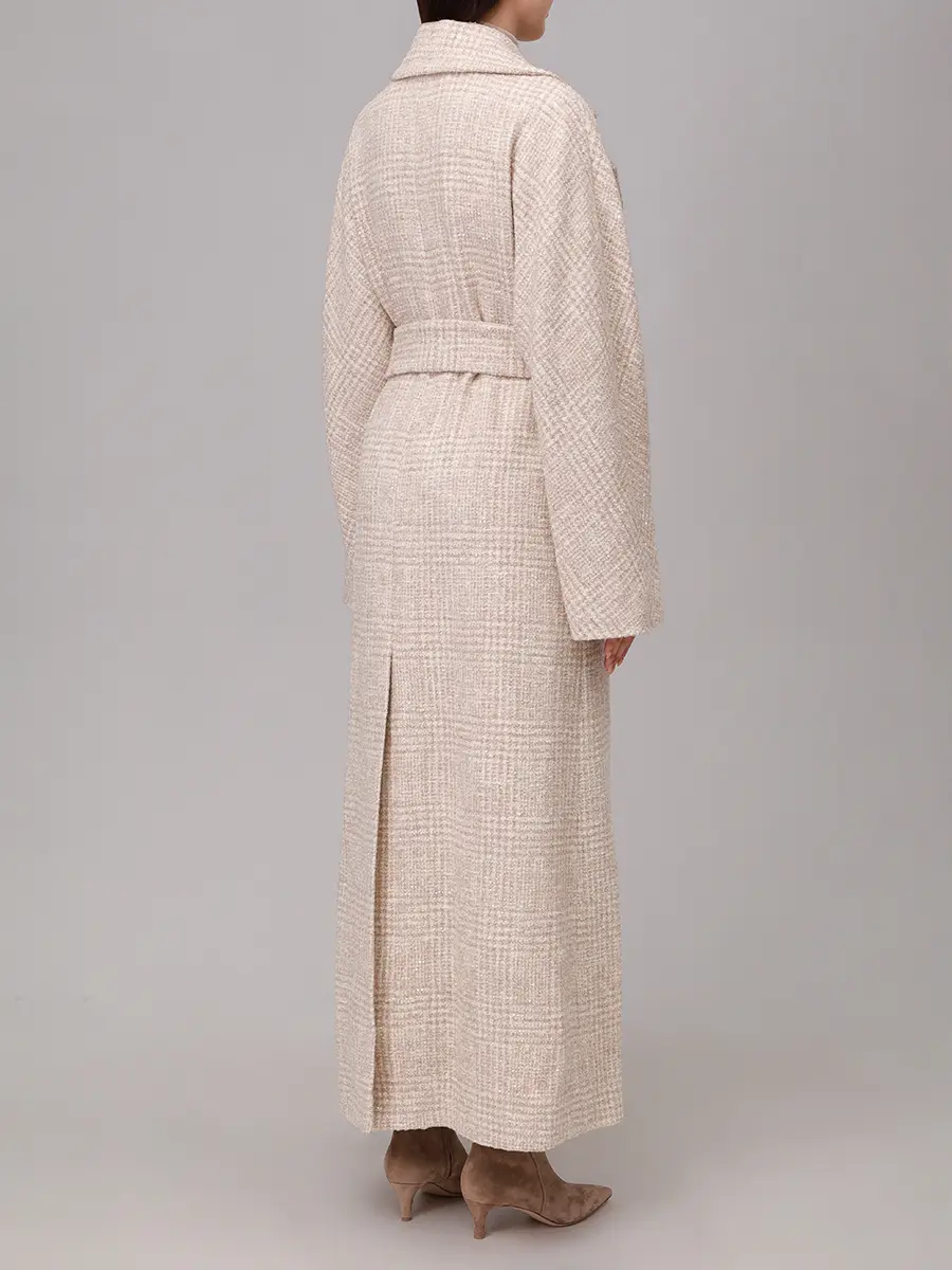 Пальто шерстяное