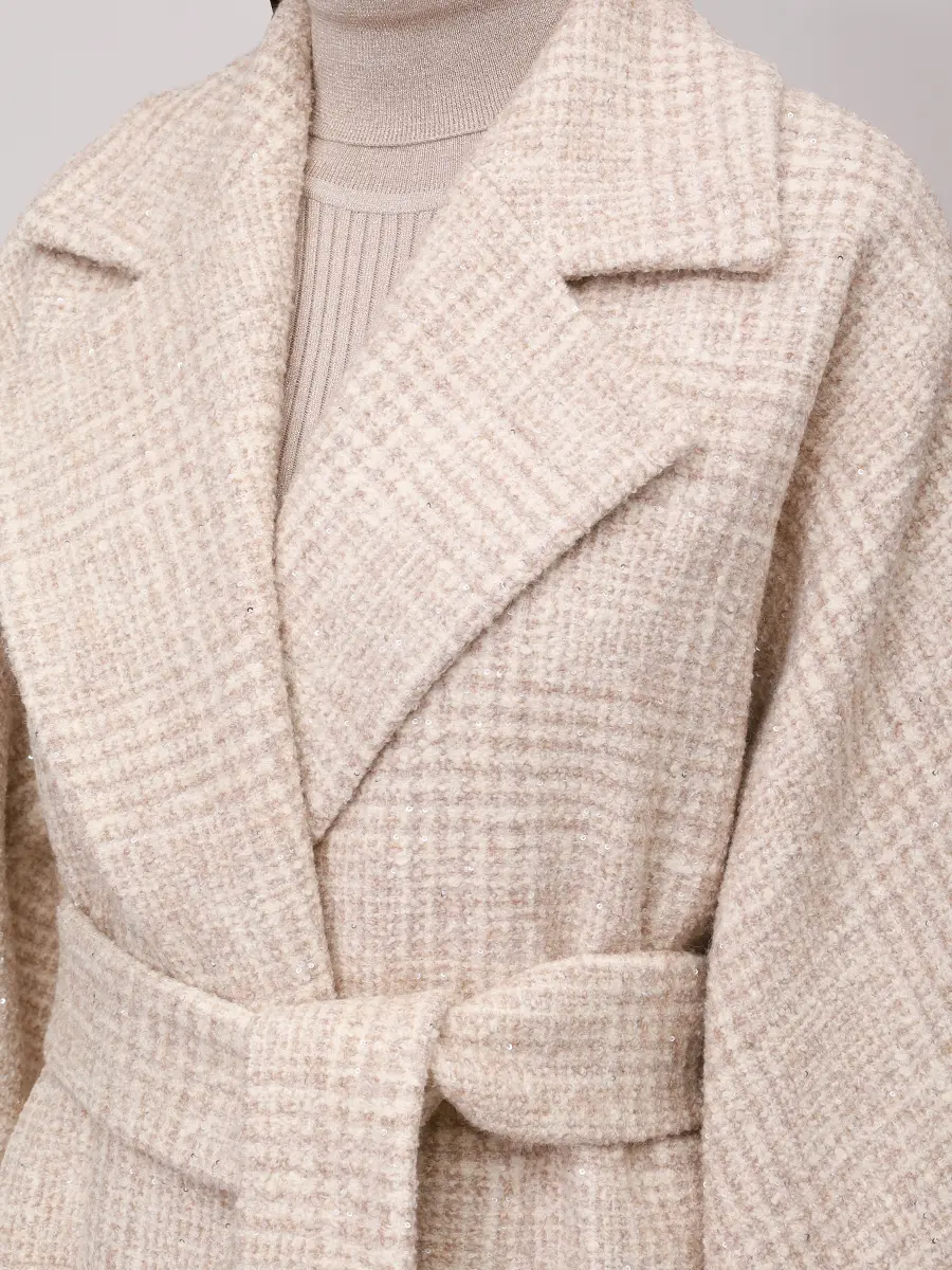 Пальто шерстяное