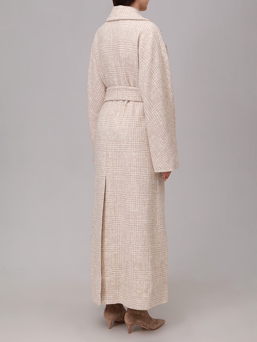 Пальто шерстяное