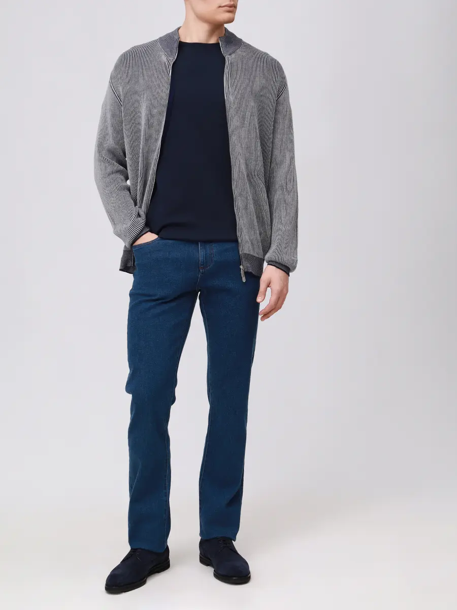 Джинсы Regular Fit хлопковые