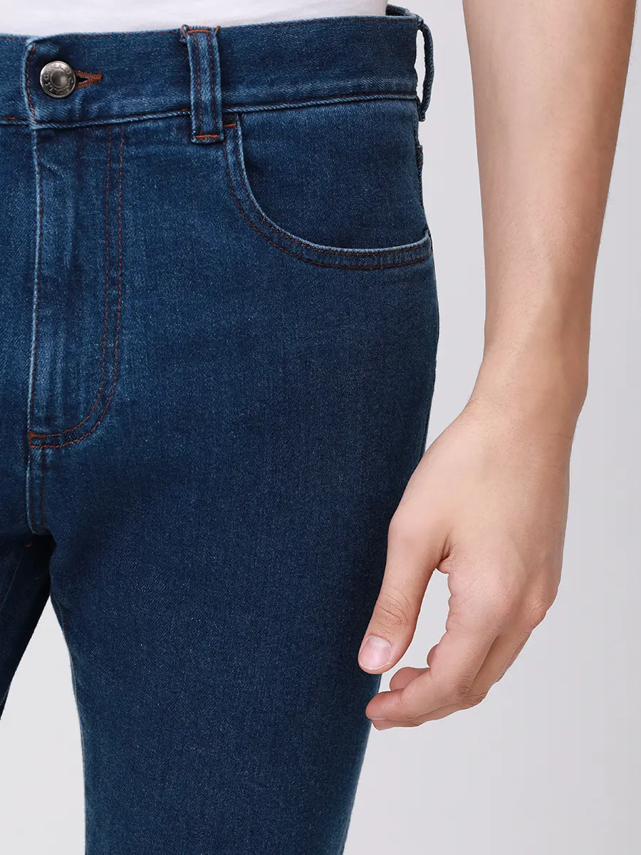 Джинсы Regular Fit хлопковые