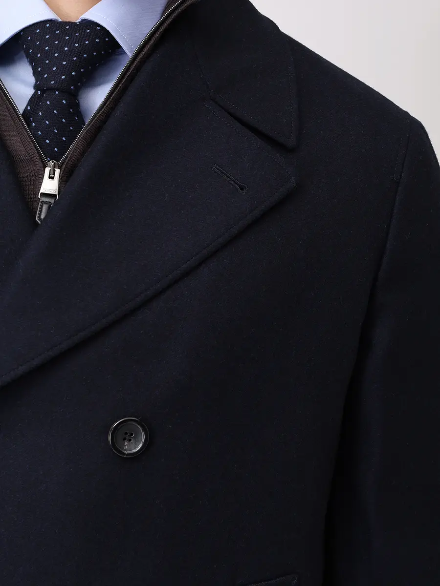 Полупальто шерстяное