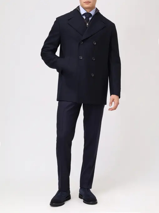 Полупальто шерстяное CANALI