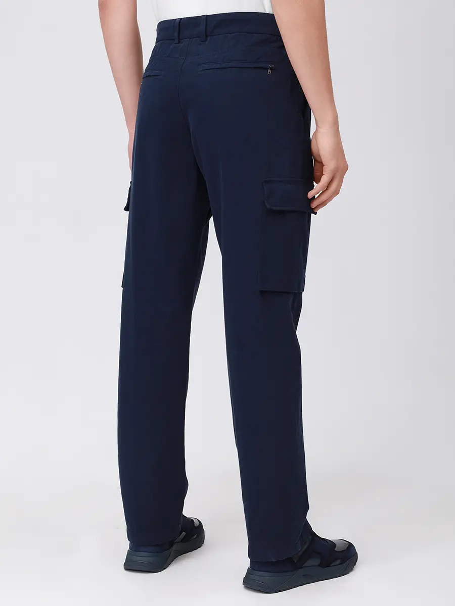 Брюки-карго хлопковые