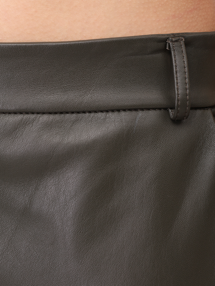 Брюки кожаные