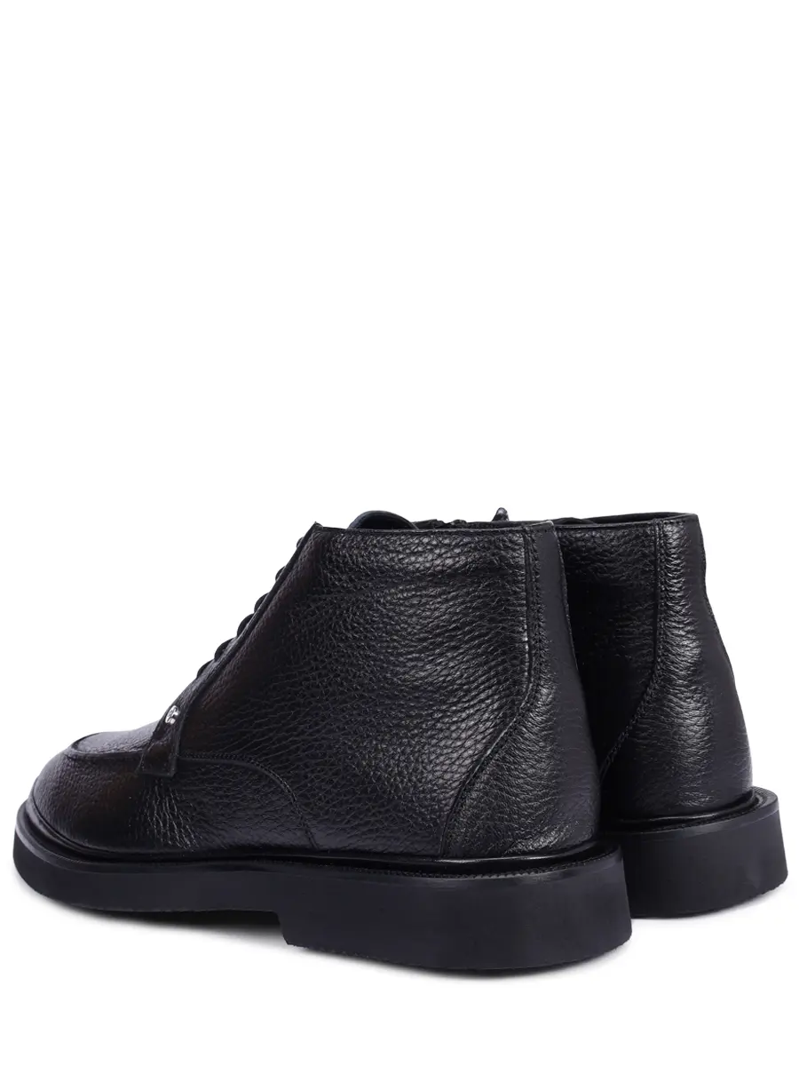 Ботинки кожаные на меху