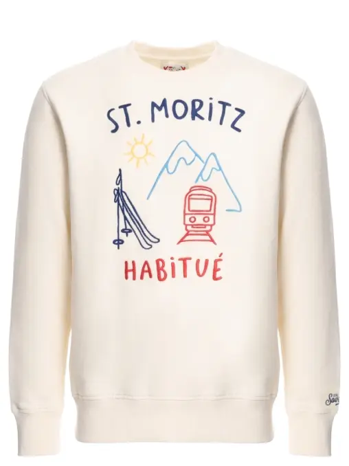 Толстовка хлопковая MC2 SAINT BARTH