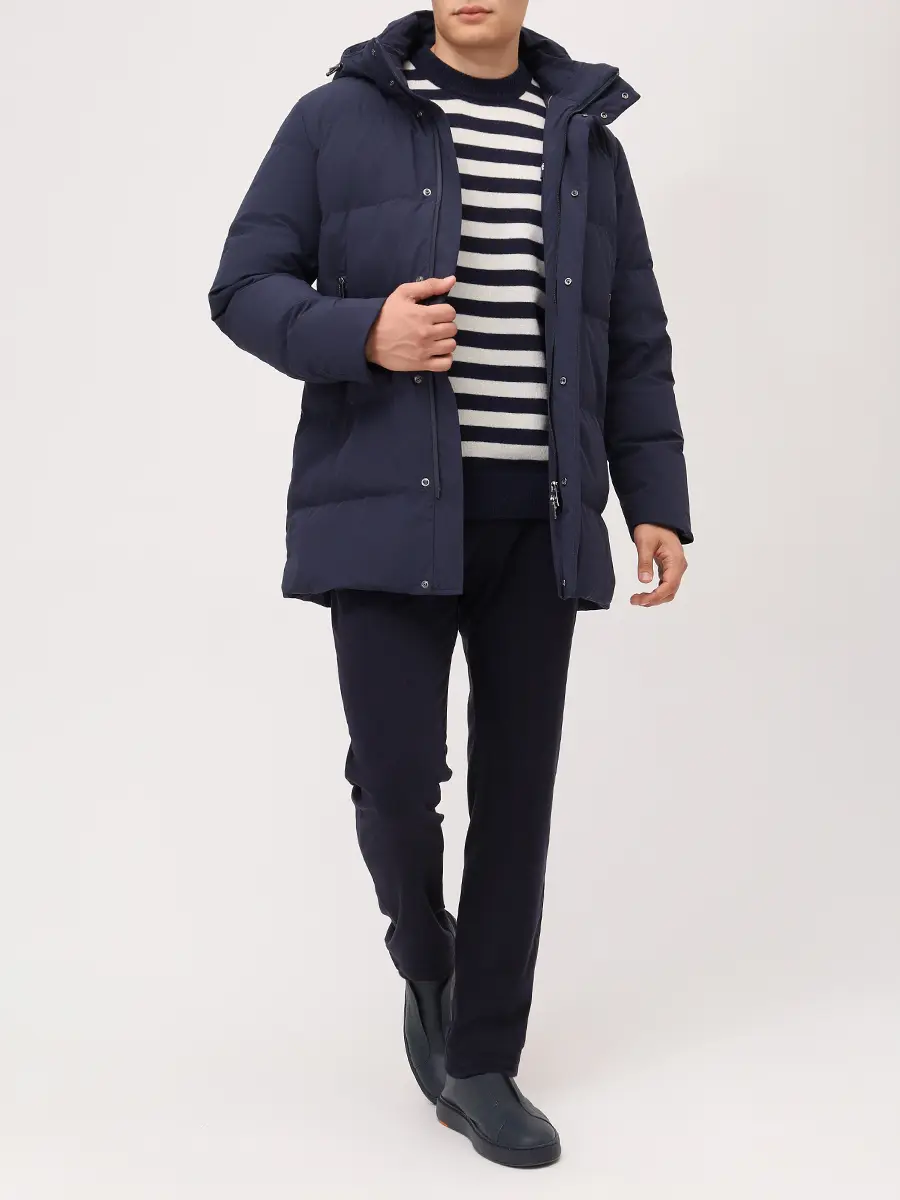 Пуховик стеганый