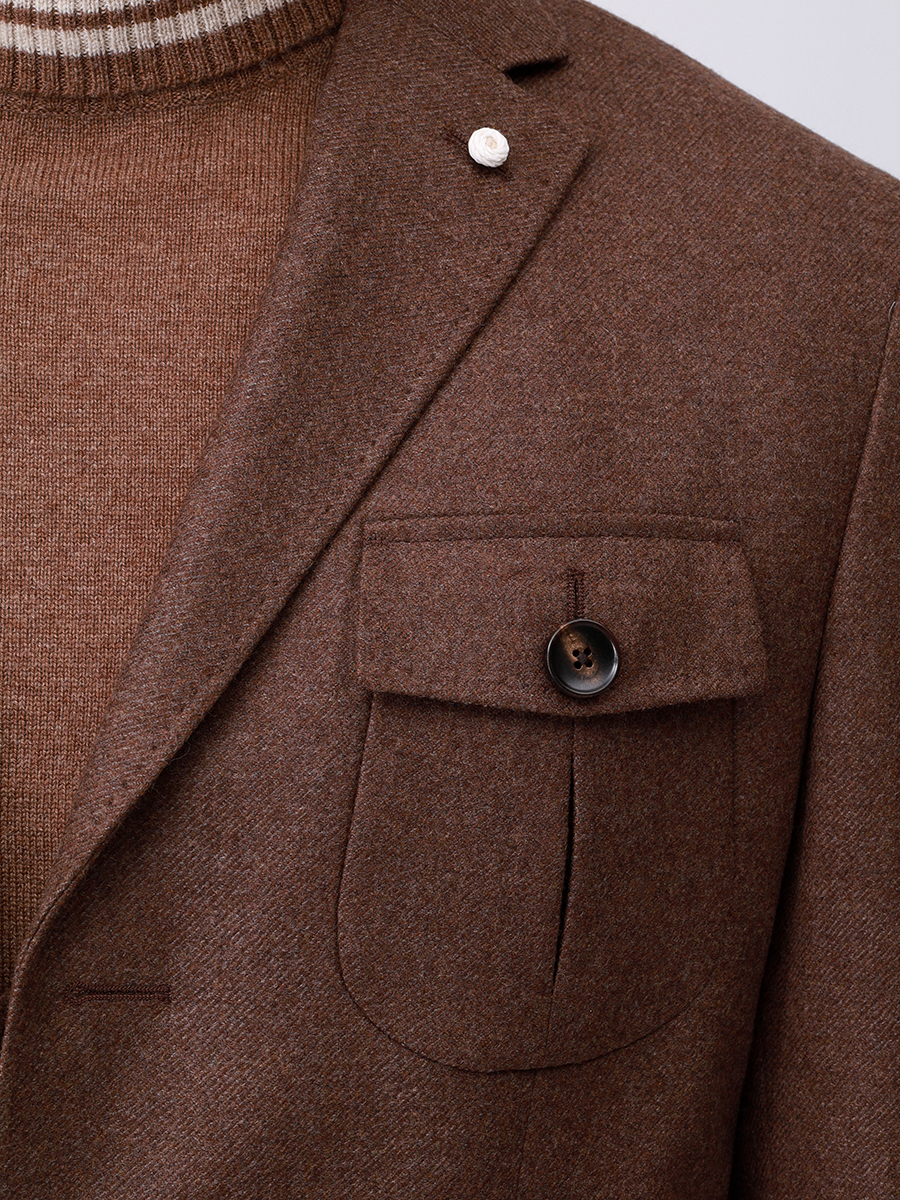 Пиджак шерстяной