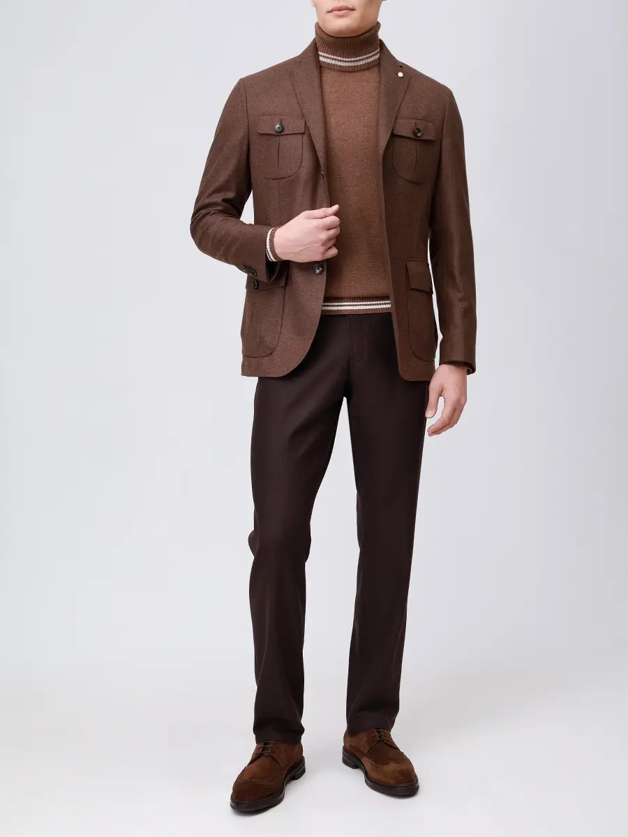 Пиджак шерстяной